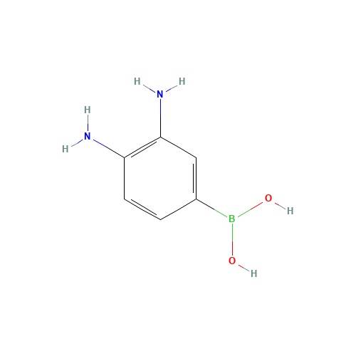 (3,4-diaminophenyl)boronic acid (CAS: 1233693-23-6) - Related Chemical Product