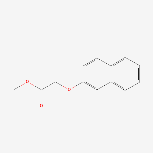 methyl 2-naphthalen-2-yloxyacetate (CAS: 1929-87-9) - Chemical Structure and Molecular Formula 