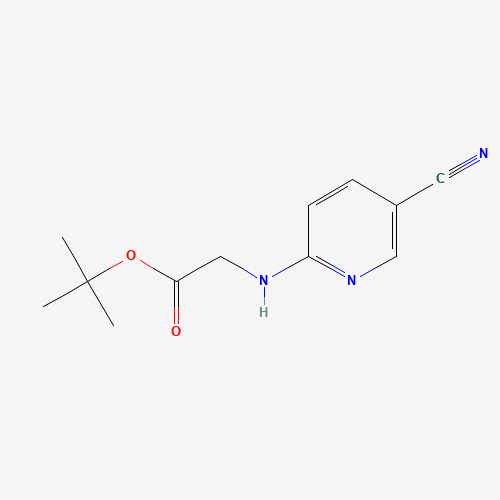 tert-butyl 2-[(5-cyanopyridin-2-yl)amino]acetate (CAS: 1243559-34-3) - Related Chemical Product