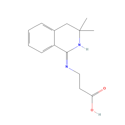 3-[(3,3-dimethyl-4H-isoquinolin-1-yl)amino]propanoic acid (CAS: 187884-87-3) - Related Chemical Product