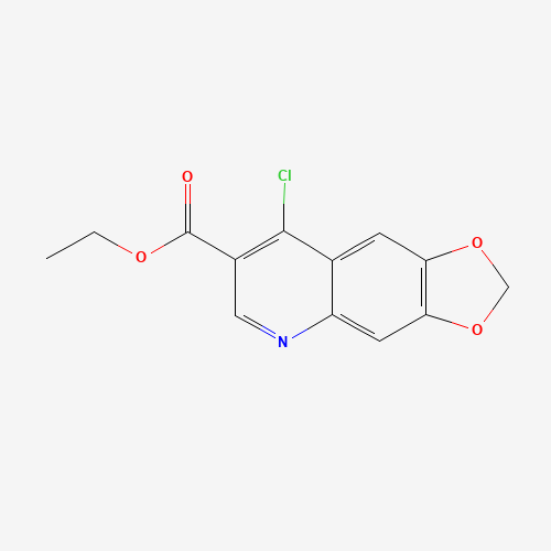 ethyl 8-chloro-[1,3]dioxolo[4,5-g]quinoline-7-carboxylate (CAS: 26893-17-4) - Related Chemical Product