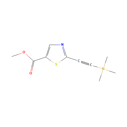 methyl 2-(2-trimethylsilylethynyl)-1,3-thiazole-5-carboxylate (CAS: 1213235-21-2) - Related Chemical Product