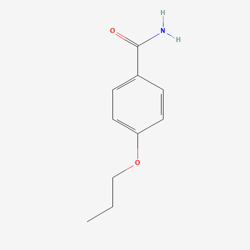 4-propoxybenzamide (CAS: 350988-71-5) - Chemical Structure and Molecular Formula 