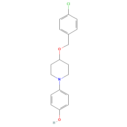 4-[4-[(4-chlorophenyl)methoxy]piperidin-1-yl]phenol (CAS: 851702-57-3) - Related Chemical Product