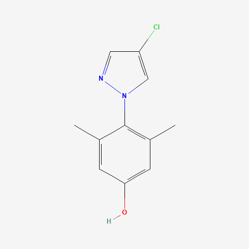 4-(4-chloropyrazol-1-yl)-3,5-dimethylphenol (CAS: 1393125-89-7) - Related Chemical Product