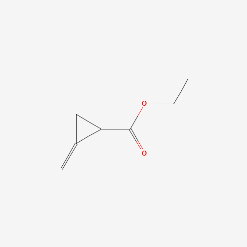 ethyl 2-methylidenecyclopropane-1-carboxylate (CAS: 18941-94-1) - Chemical Structure and Molecular Formula 
