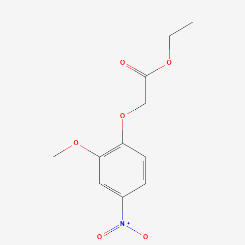 ethyl 2-(2-methoxy-4-nitrophenoxy)acetate (CAS: 99856-63-0) - Related Chemical Product