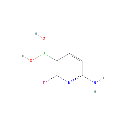 (6-amino-2-fluoropyridin-3-yl)boronic acid (CAS: 1225228-43-2) - Related Chemical Product