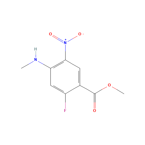 methyl 2-fluoro-4-(methylamino)-5-nitrobenzoate (CAS: 926648-20-6) - Related Chemical Product