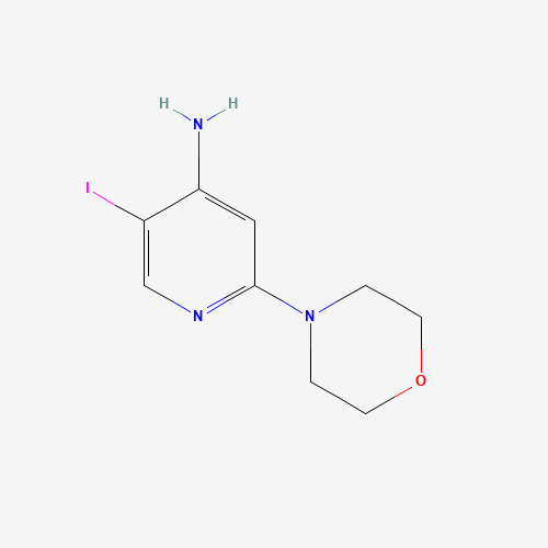 5-iodo-2-morpholin-4-ylpyridin-4-amine (CAS: 848579-81-7) - Related Chemical Product