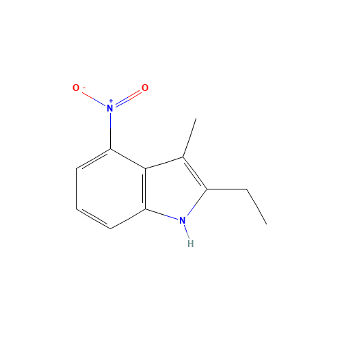 2-ethyl-3-methyl-4-nitro-1H-indole (CAS: 40485-48-1) - Related Chemical Product