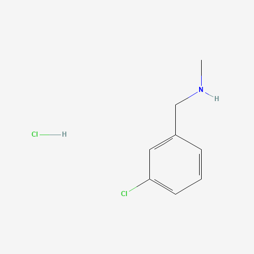 1-(3-chlorophenyl)-N-methylmethanamine;hydrochloride (CAS: 90389-46-1) - Related Chemical Product