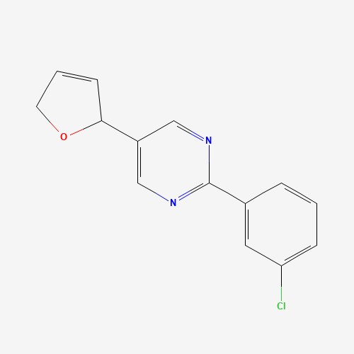 2-(3-chlorophenyl)-5-(2,5-dihydrofuran-2-yl)pyrimidine (CAS: 1314391-77-9) - Related Chemical Product