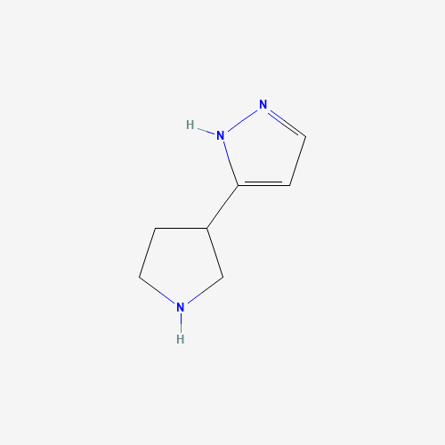 5-pyrrolidin-3-yl-1H-pyrazole (CAS: 1225218-82-5) - Related Chemical Product