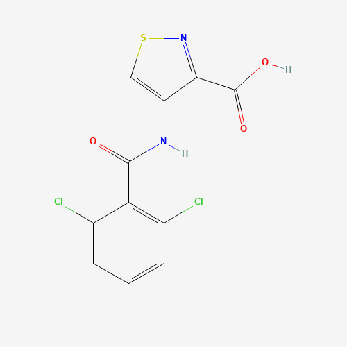 4-[(2,6-dichlorobenzoyl)amino]-1,2-thiazole-3-carboxylic acid (CAS: 874288-80-9) - Related Chemical Product