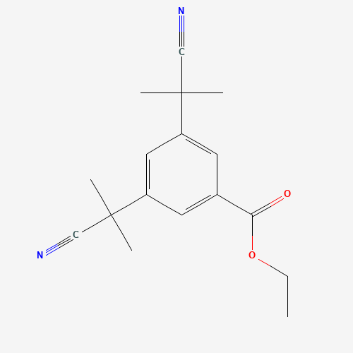 ethyl 3,5-bis(2-cyanopropan-2-yl)benzoate (CAS: 1445975-65-4) - Related Chemical Product