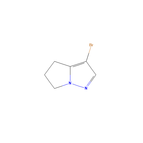 3-bromo-5,6-dihydro-4H-pyrrolo[1,2-b]pyrazole (CAS: 174790-35-3) - Related Chemical Product