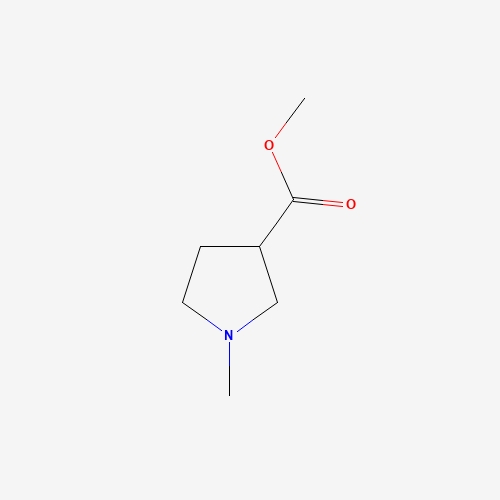 methyl 1-methylpyrrolidine-3-carboxylate (CAS: 34616-29-0) - Chemical Structure and Molecular Formula 