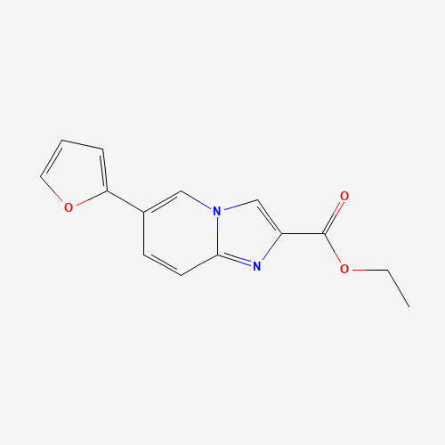 ethyl 6-(furan-2-yl)imidazo[1,2-a]pyridine-2-carboxylate (CAS: 1167626-59-6) - Related Chemical Product