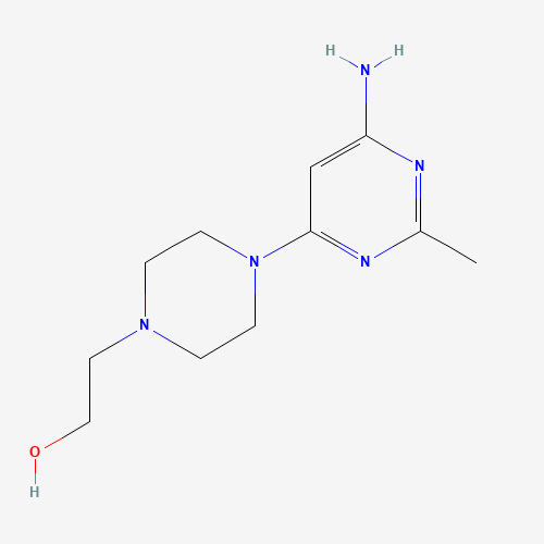 2-[4-(6-amino-2-methylpyrimidin-4-yl)piperazin-1-yl]ethanol (CAS: 723510-50-7) - Related Chemical Product