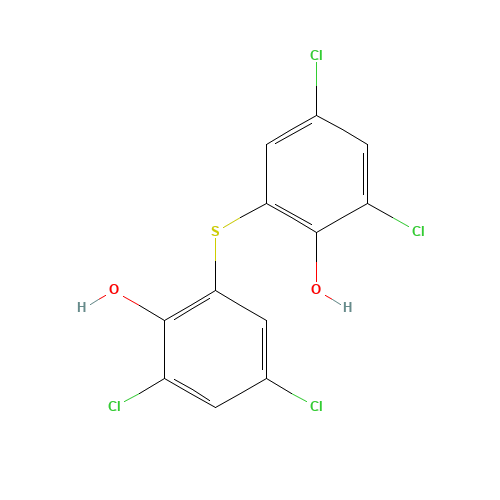 2,4-dichloro-6-(3,5-dichloro-2-hydroxyphenyl)sulfanylphenol (CAS: 97-18-7) - Related Chemical Product
