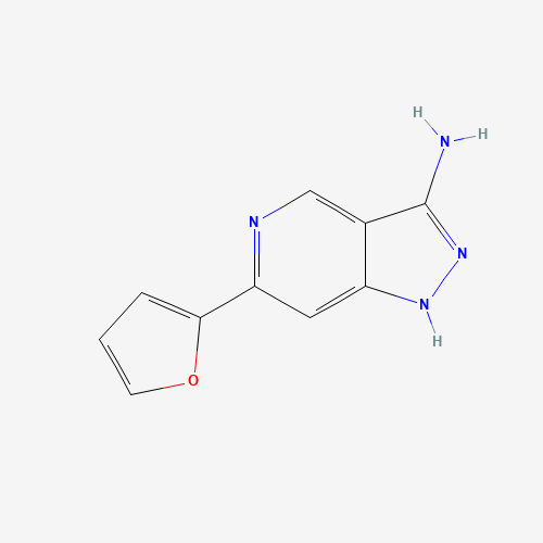 6-(furan-2-yl)-1H-pyrazolo[4,3-c]pyridin-3-amine (CAS: 608142-07-0) - Related Chemical Product