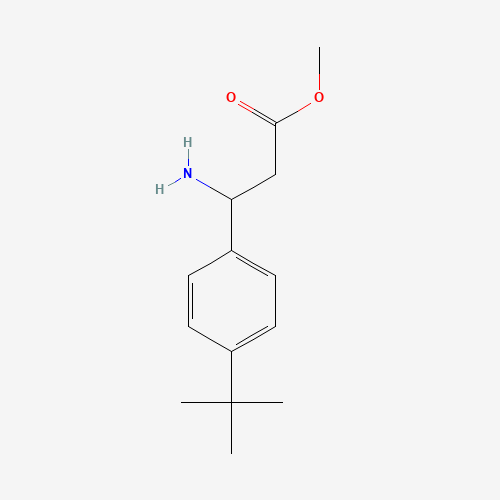 methyl 3-amino-3-(4-tert-butylphenyl)propanoate (CAS: 618109-81-2) - Related Chemical Product