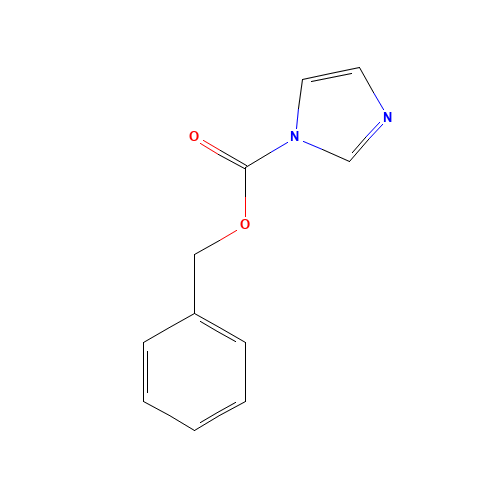 benzyl imidazole-1-carboxylate (CAS: 22129-07-3) - Chemical Structure and Molecular Formula 