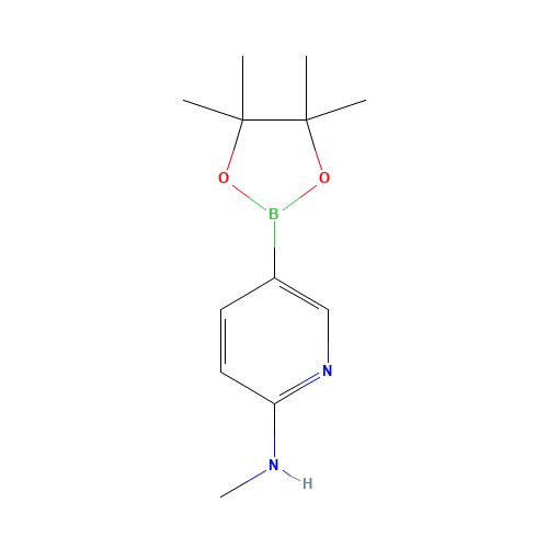 N-methyl-5-(4,4,5,5-tetramethyl-1,3,2-dioxaborolan-2-yl)pyridin-2-amine (CAS: 1005009-98-2) - Related Chemical Product