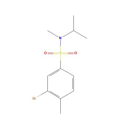 3-bromo-N,4-dimethyl-N-propan-2-ylbenzenesulfonamide (CAS: 1240287-62-0) - Related Chemical Product