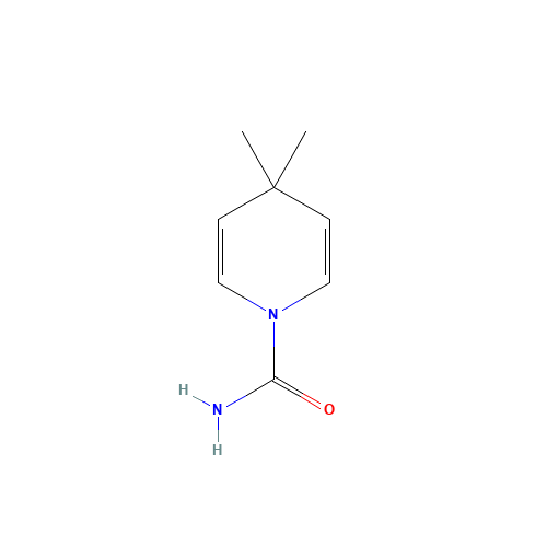 4,4-dimethylpyridine-1-carboxamide (CAS: 101376-29-8) - Chemical Structure and Molecular Formula 