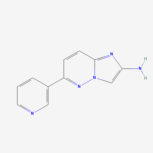 6-pyridin-3-ylimidazo[1,2-b]pyridazin-2-amine (CAS: 1005785-80-7) - Related Chemical Product