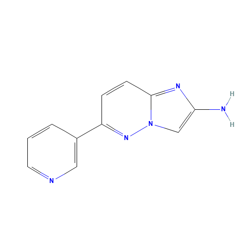 6-pyridin-3-ylimidazo[1,2-b]pyridazin-2-amine (CAS: 1005785-80-7) - Related Chemical Product