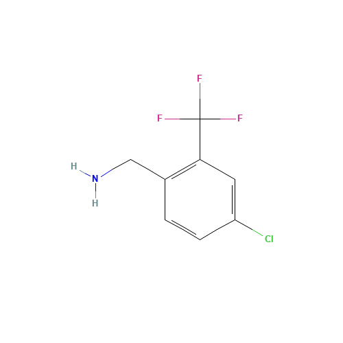 [4-chloro-2-(trifluoromethyl)phenyl]methanamine (CAS: 771583-81-4) - Related Chemical Product
