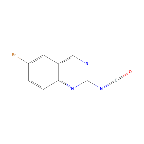 6-bromo-2-isocyanatoquinazoline (CAS: 1434140-98-3) - Related Chemical Product