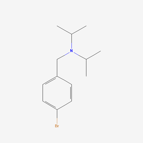 N-[(4-bromophenyl)methyl]-N-propan-2-ylpropan-2-amine (CAS: 98816-61-6) - Related Chemical Product