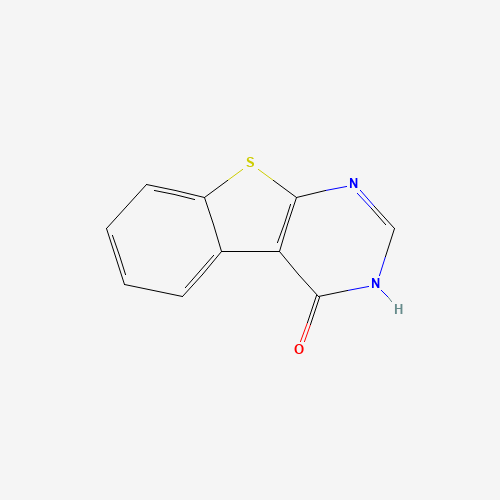 3H-[1]benzothiolo[2,3-d]pyrimidin-4-one (CAS: 18774-49-7) - Chemical Structure and Molecular Formula 