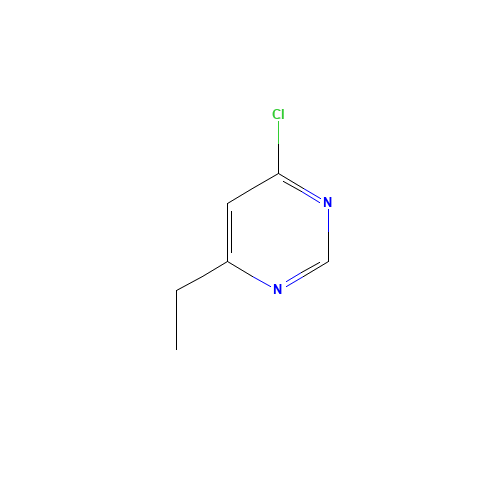 4-chloro-6-ethylpyrimidine (CAS: 141602-25-7) - Chemical Structure and Molecular Formula 