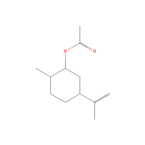 (2-methyl-5-prop-1-en-2-ylcyclohexyl) acetate (CAS: 20777-49-5) - Related Chemical Product