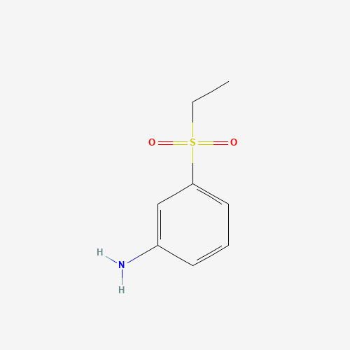 3-ethylsulfonylaniline (CAS: 83164-93-6) - Chemical Structure and Molecular Formula 