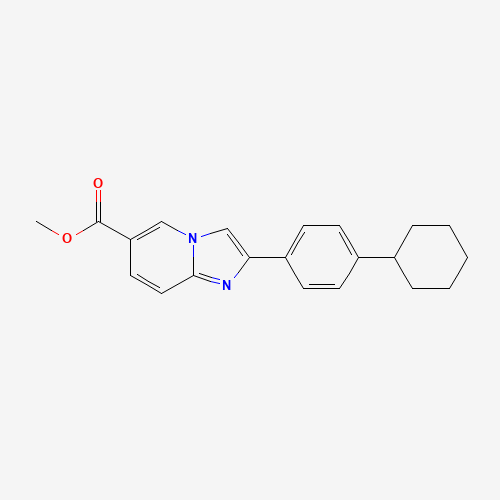 methyl 2-(4-cyclohexylphenyl)imidazo[1,2-a]pyridine-6-carboxylate (CAS: 900019-66-1) - Related Chemical Product