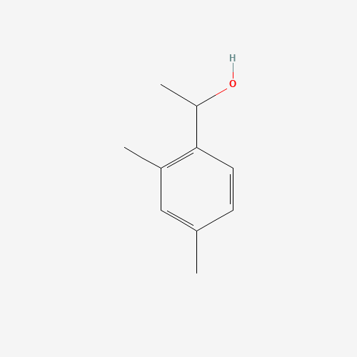 1-(2,4-dimethylphenyl)ethanol (CAS: 5379-19-1) - Chemical Structure and Molecular Formula 
