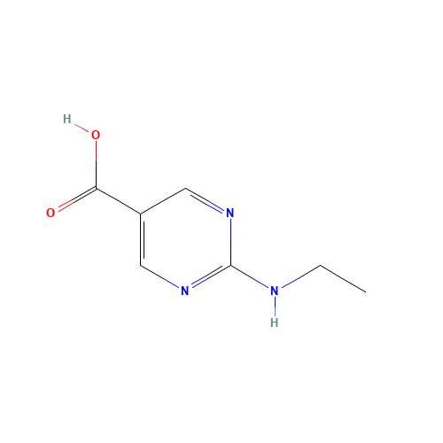 2-(ethylamino)pyrimidine-5-carboxylic acid (CAS: 946706-58-7) - Related Chemical Product