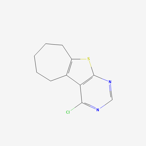 4-chloro-6,7,8,9-tetrahydro-5H-cyclohepta[2,3]thieno[2,4-d]pyrimidine (CAS: 40106-58-9) - Related Chemical Product