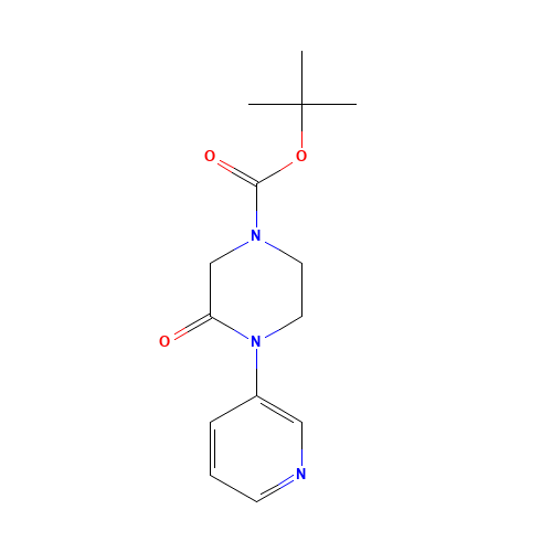tert-butyl 3-oxo-4-pyridin-3-ylpiperazine-1-carboxylate (CAS: 1284243-57-7) - Related Chemical Product