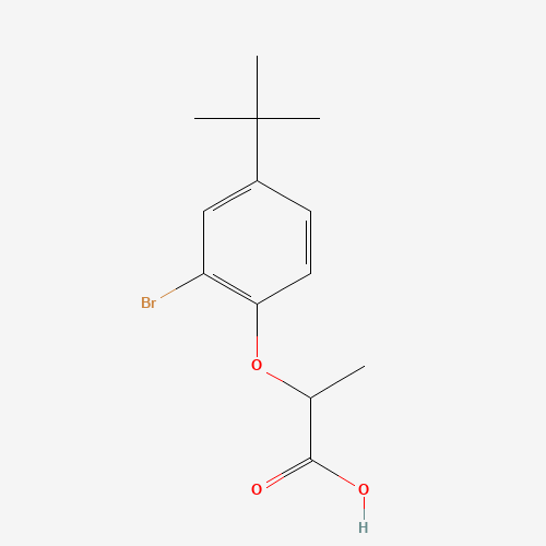 2-(2-bromo-4-tert-butylphenoxy)propanoic acid (CAS: 938235-70-2) - Related Chemical Product