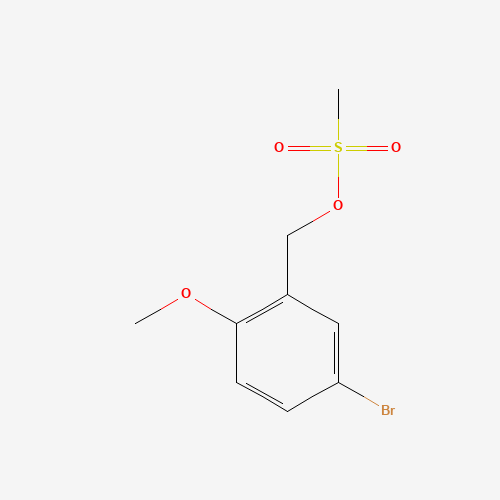(5-bromo-2-methoxyphenyl)methyl methanesulfonate (CAS: 1539311-12-0) - Related Chemical Product