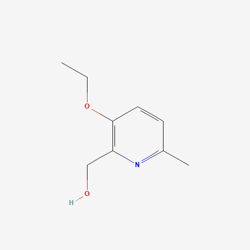 (3-ethoxy-6-methylpyridin-2-yl)methanol (CAS: 1228188-12-2) - Chemical Structure and Molecular Formula 