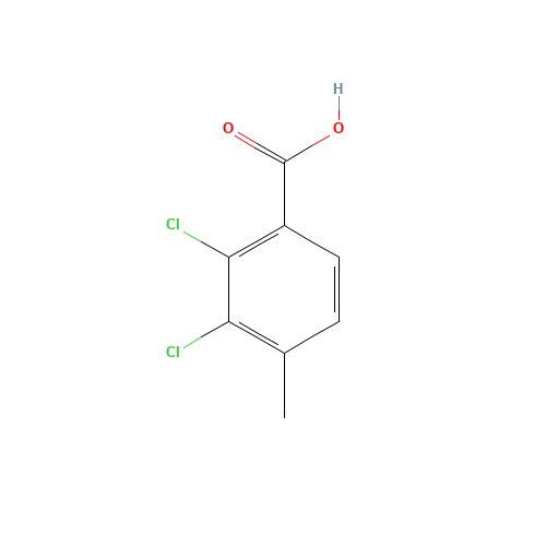 2,3-dichloro-4-methylbenzoic acid (CAS: 1254073-62-5) - Chemical Structure and Molecular Formula 
