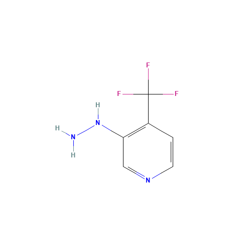 [4-(trifluoromethyl)pyridin-3-yl]hydrazine (CAS: 883864-69-5) - Related Chemical Product